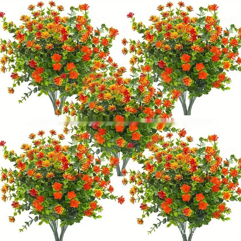 Artificial Eucalyptus Camellia Plant - view 6