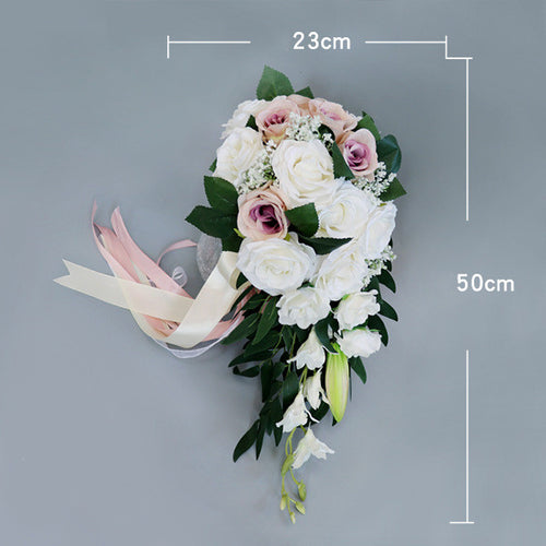 Artificial Wedding Bouquet - view 1