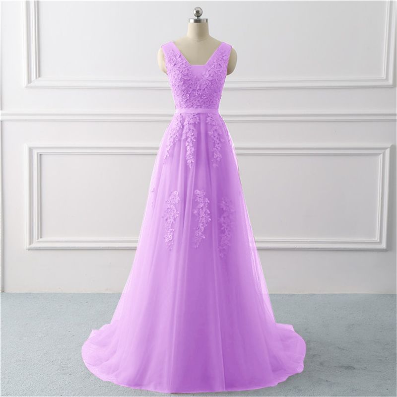 Lace Bridesmaid Dress - view 7