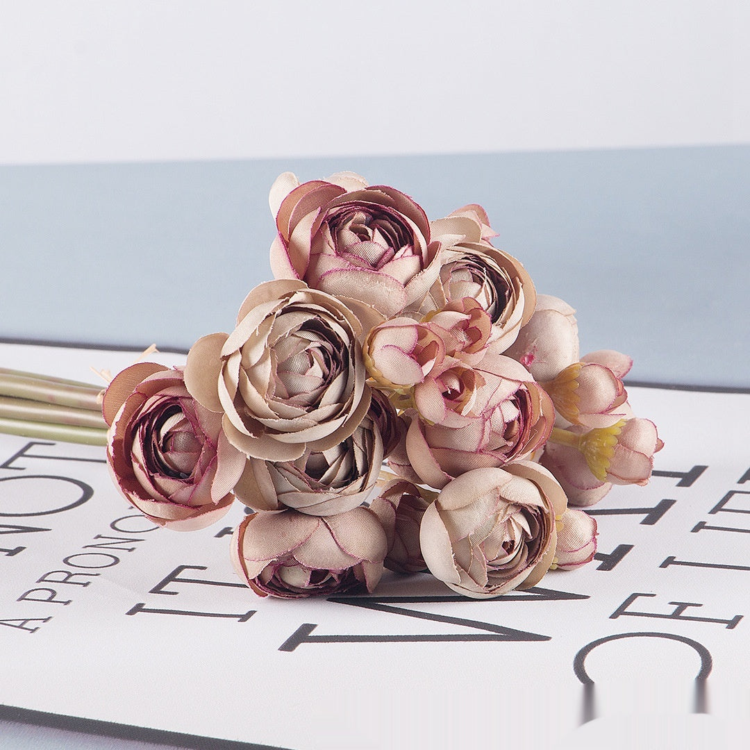 Silk Tea Rose Artificial Wedding Flowers - view 10