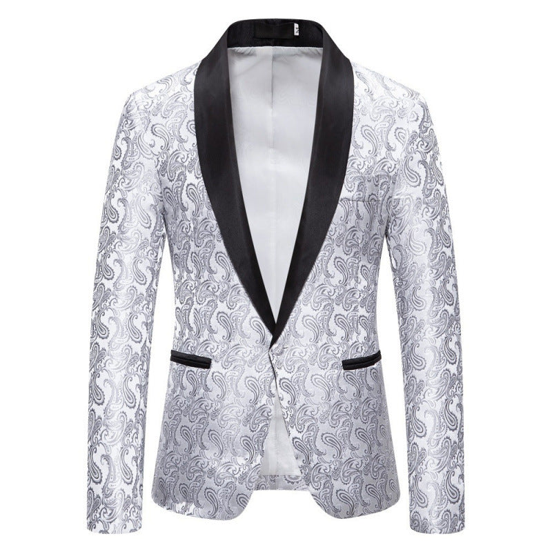 Men's Lapel Suit Jacket - view 4