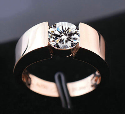 Diamond Couple Wedding Ring - view 1