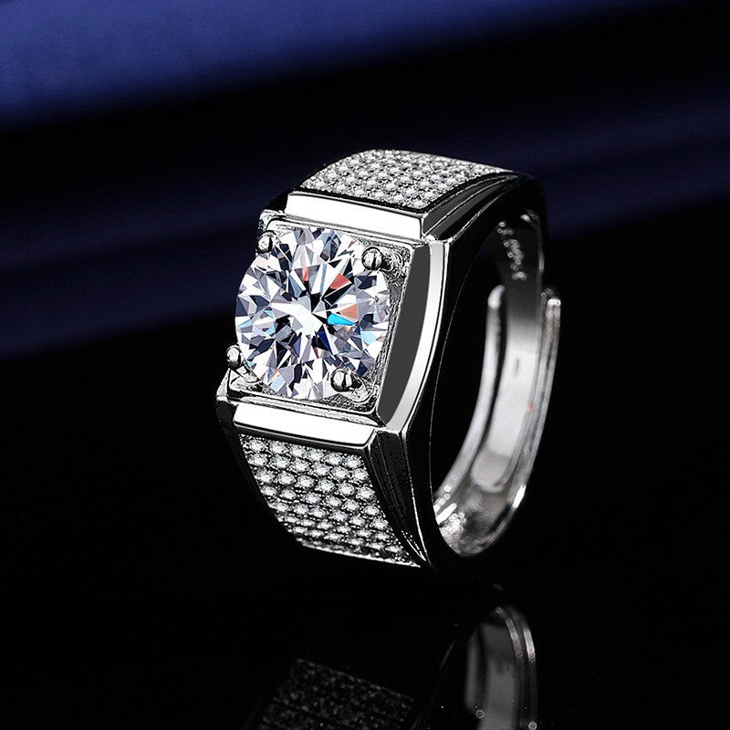 Crystal Wedding Ring - view 7