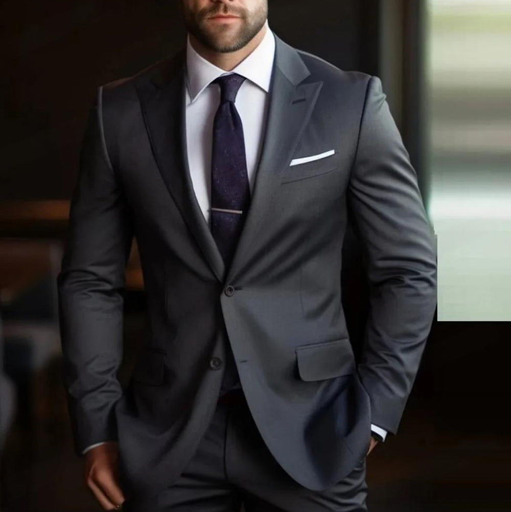 Groomsman Two-Piece Wedding Suit - view 2