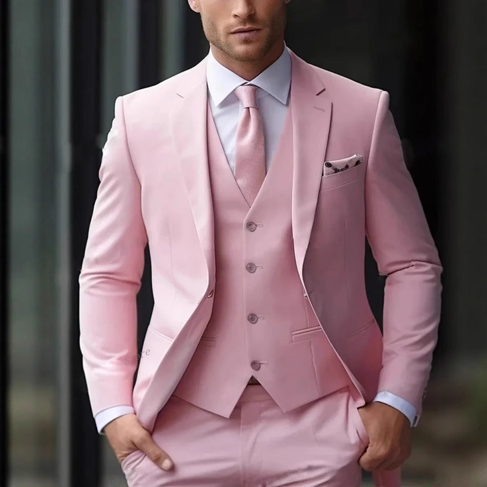 Men's Slim-Fit Luxury Suit - view 3