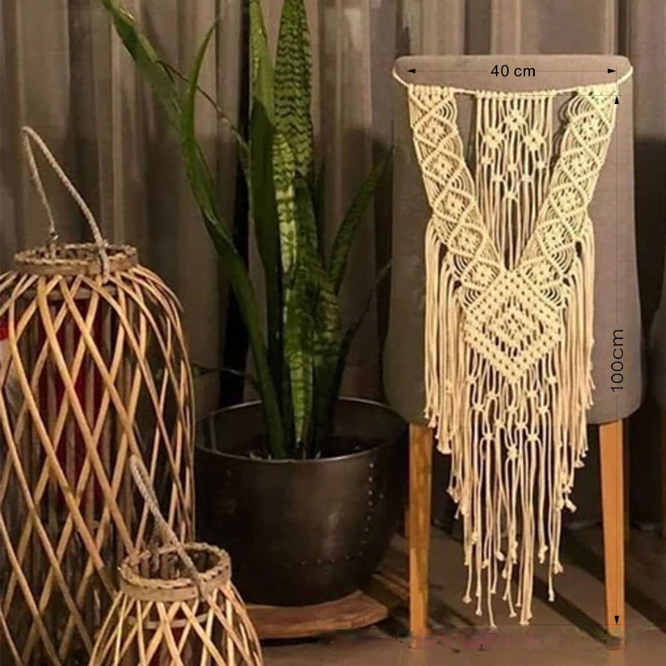 Woven Wedding Chair Decoration - view 1