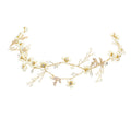 Pearl Flower Bridal Headband