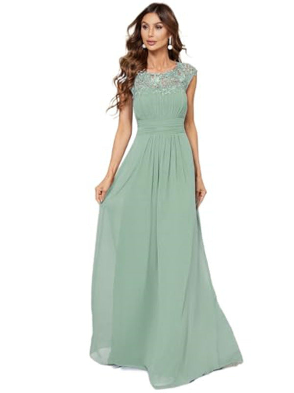 Long Sleeve Lace Bridesmaid Dress - view 4