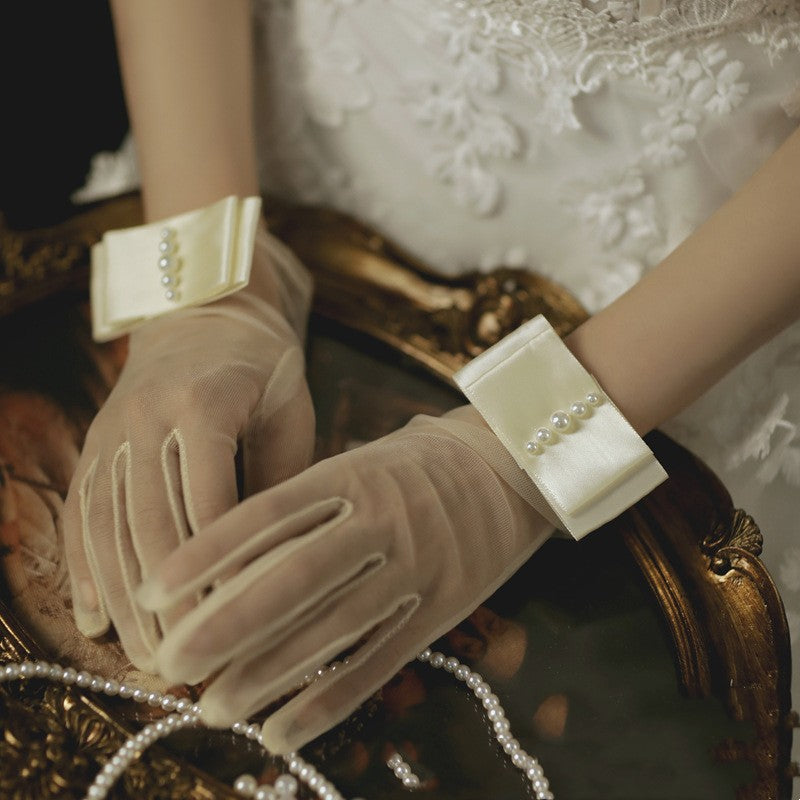 Bridal Etiquette Gloves - view 2