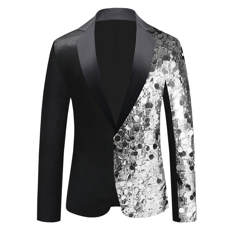 Men's Sequin Suit Jacket - view 2