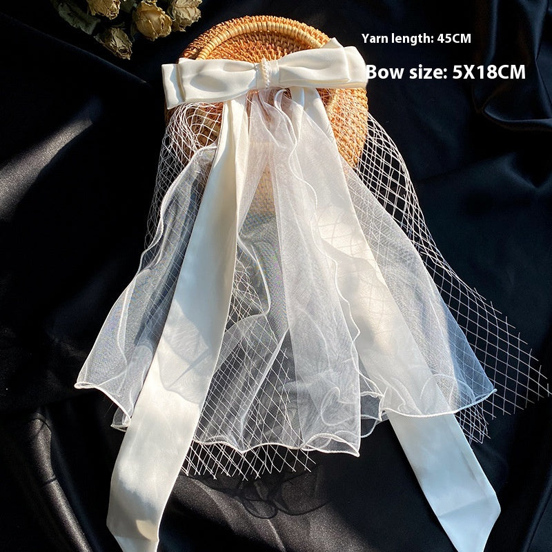 Bow Wedding Veil - view 10
