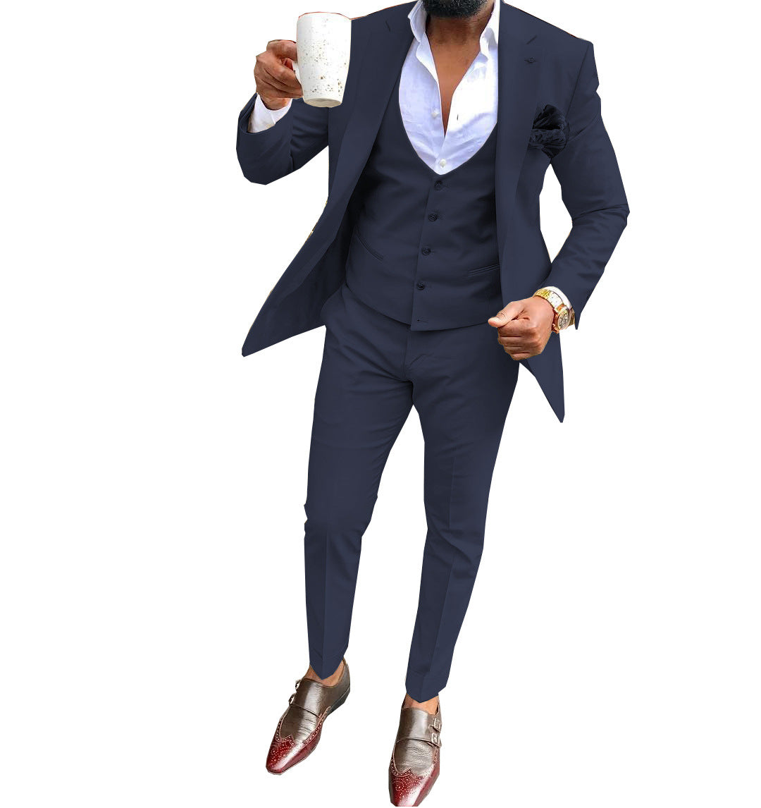 Men's Three-piece Casual Business Suit - view 6