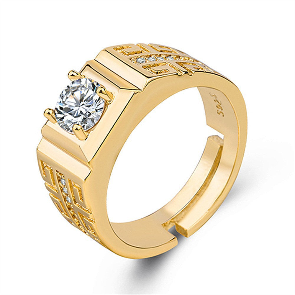 Crystal Wedding Ring - view 9