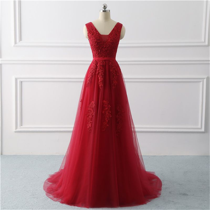 Lace Bridesmaid Dress - view 1