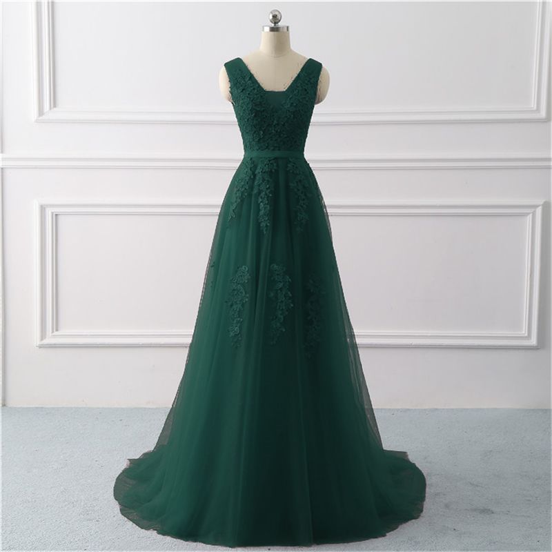 Lace Bridesmaid Dress - view 9
