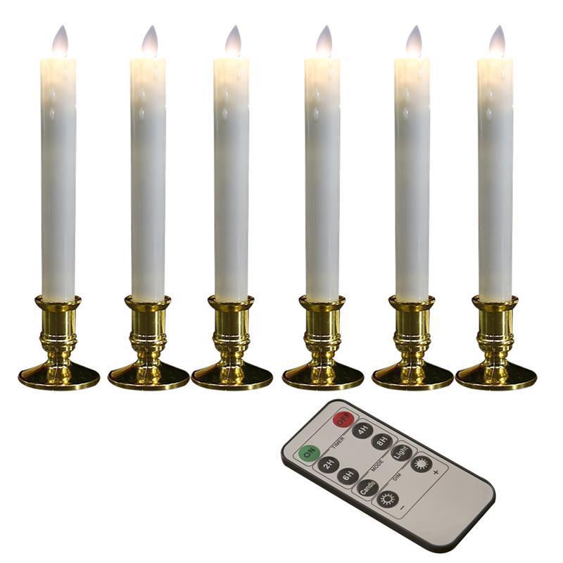Gold LED Wedding Candle