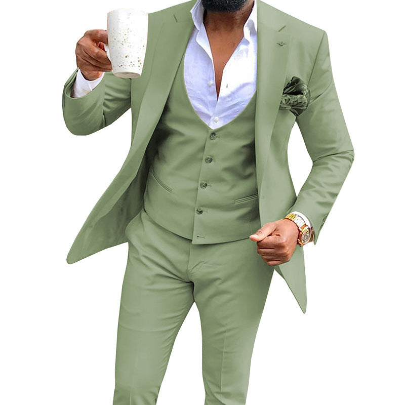 Men's Three-piece Casual Business Suit - view 10