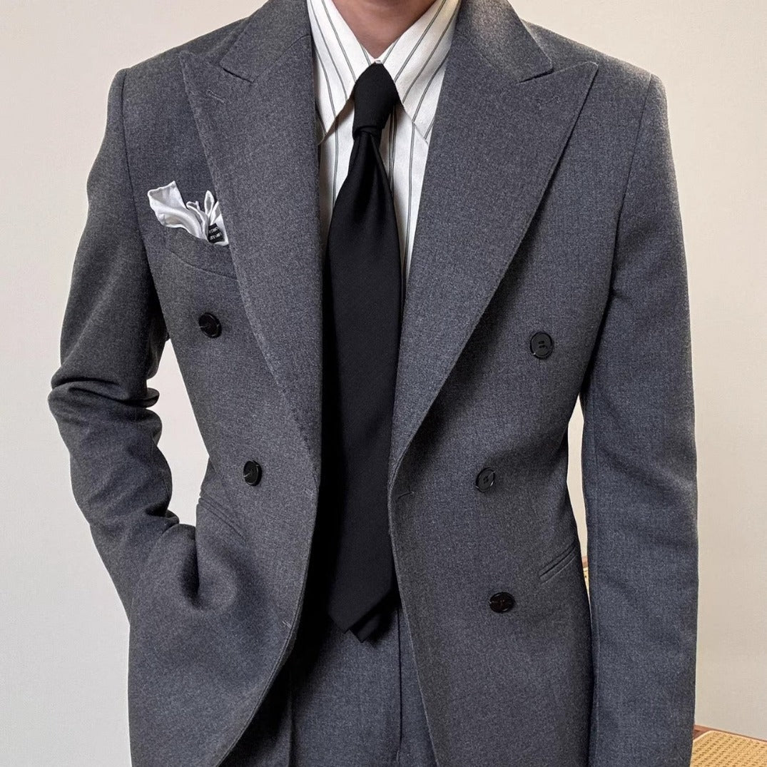 Italian Double-Breasted Suit - view 3