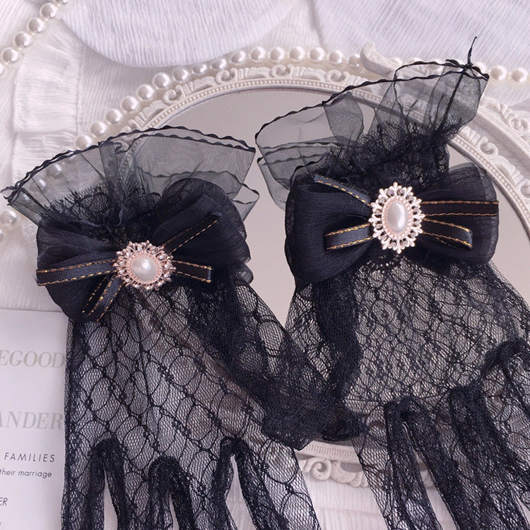 Lolita Wedding Gloves - view 4