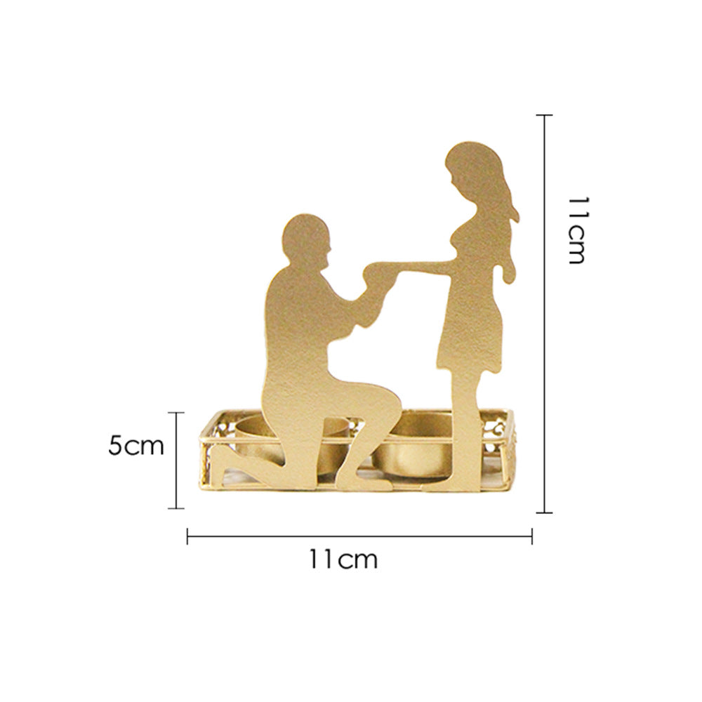 Romantic Wedding Candlestick - view 1