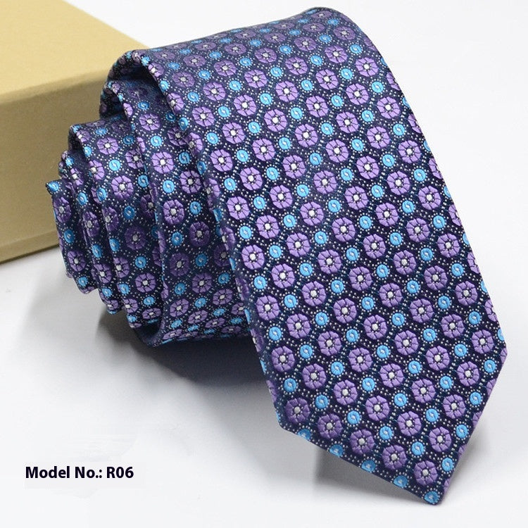 Jacquard Wedding Tie - view 6