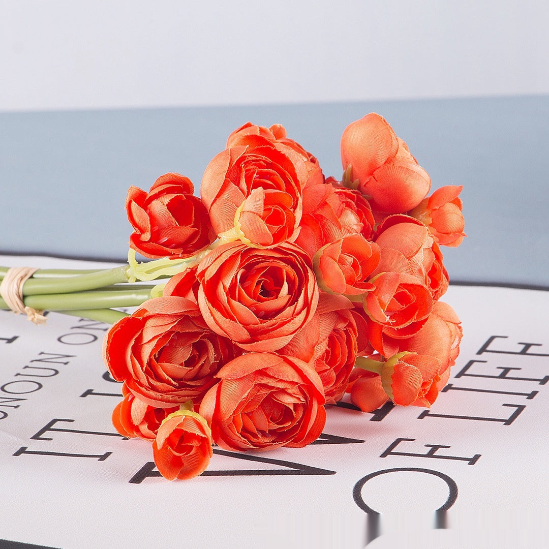 Silk Tea Rose Artificial Wedding Flowers - view 5
