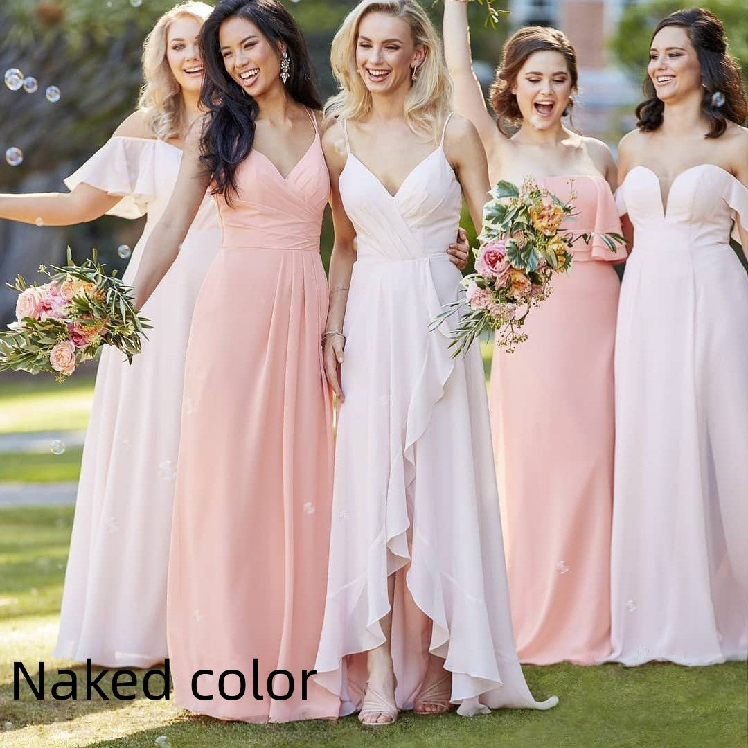 Mesh Bridesmaid Dress - view 2