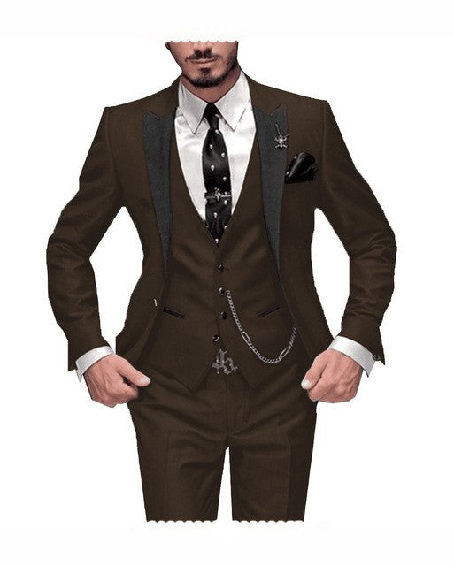Men's Three-Piece Wedding Suit - view 6