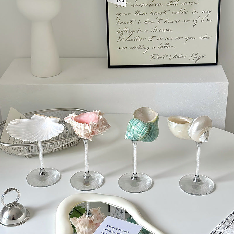 Decorative Seashell Goblet Ornament - view 5