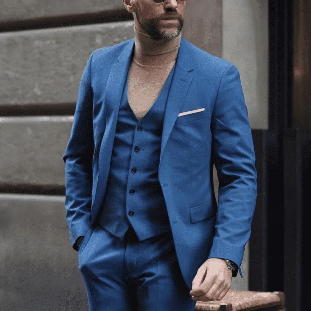 Men's Three-Piece Suit - view 10