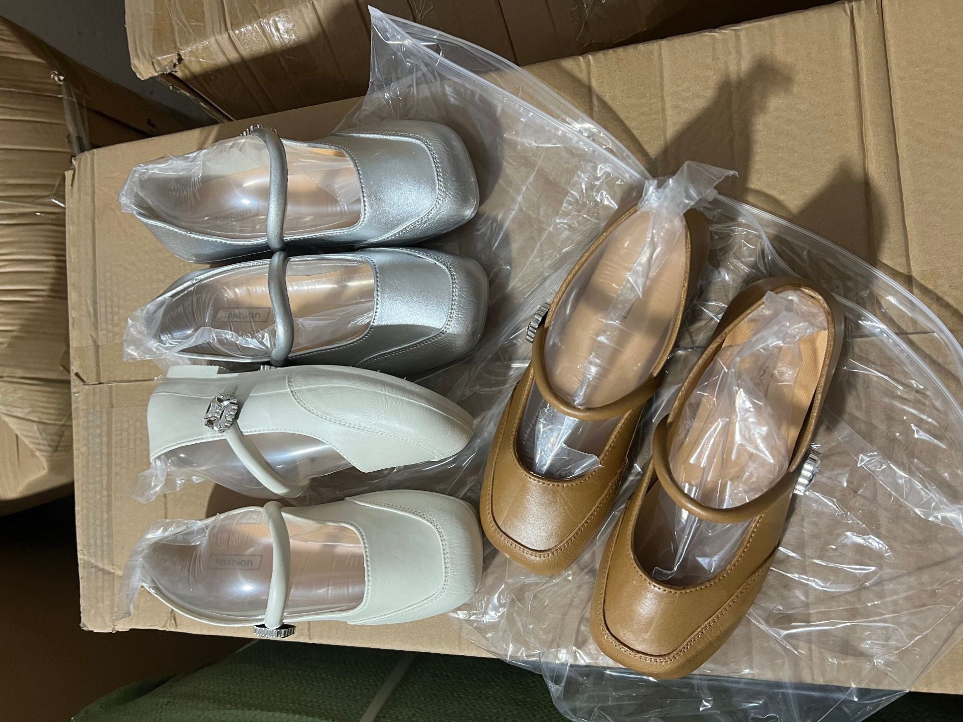 Mary Jane Flat Evening Pumps - view 3