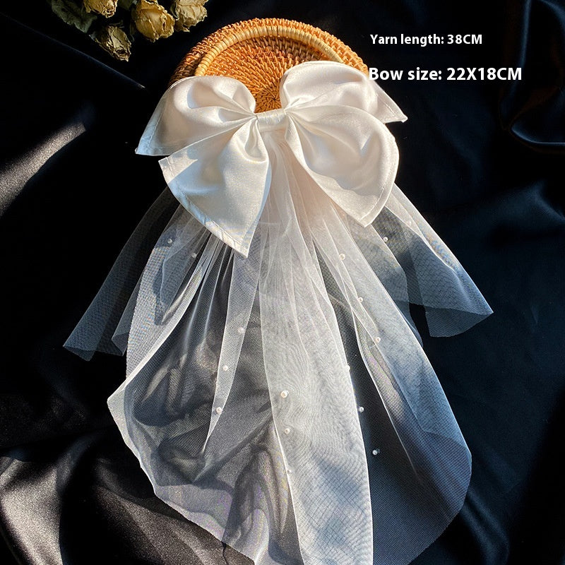 Bow Wedding Veil - view 9