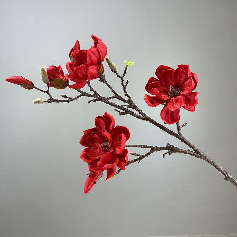 Magnolia Artificial Multi-Bud Flowers - view 2