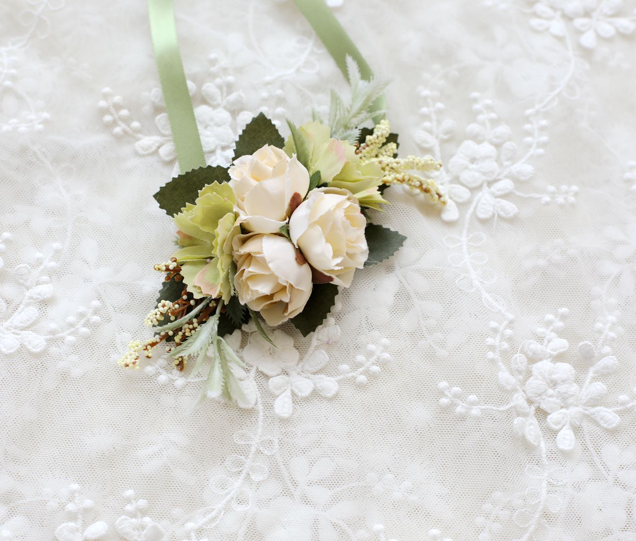 Wedding Wrist Flower Corsage - view 2