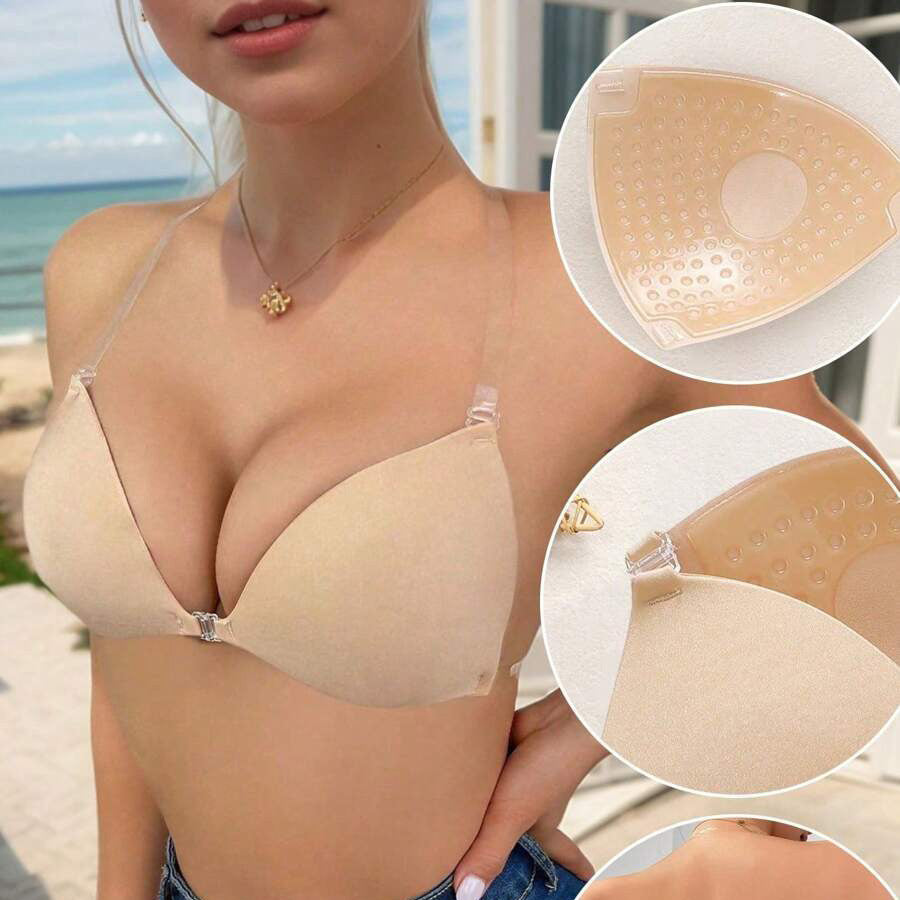 Push-Up Invisible Adhesive Bridal Bra - view 2