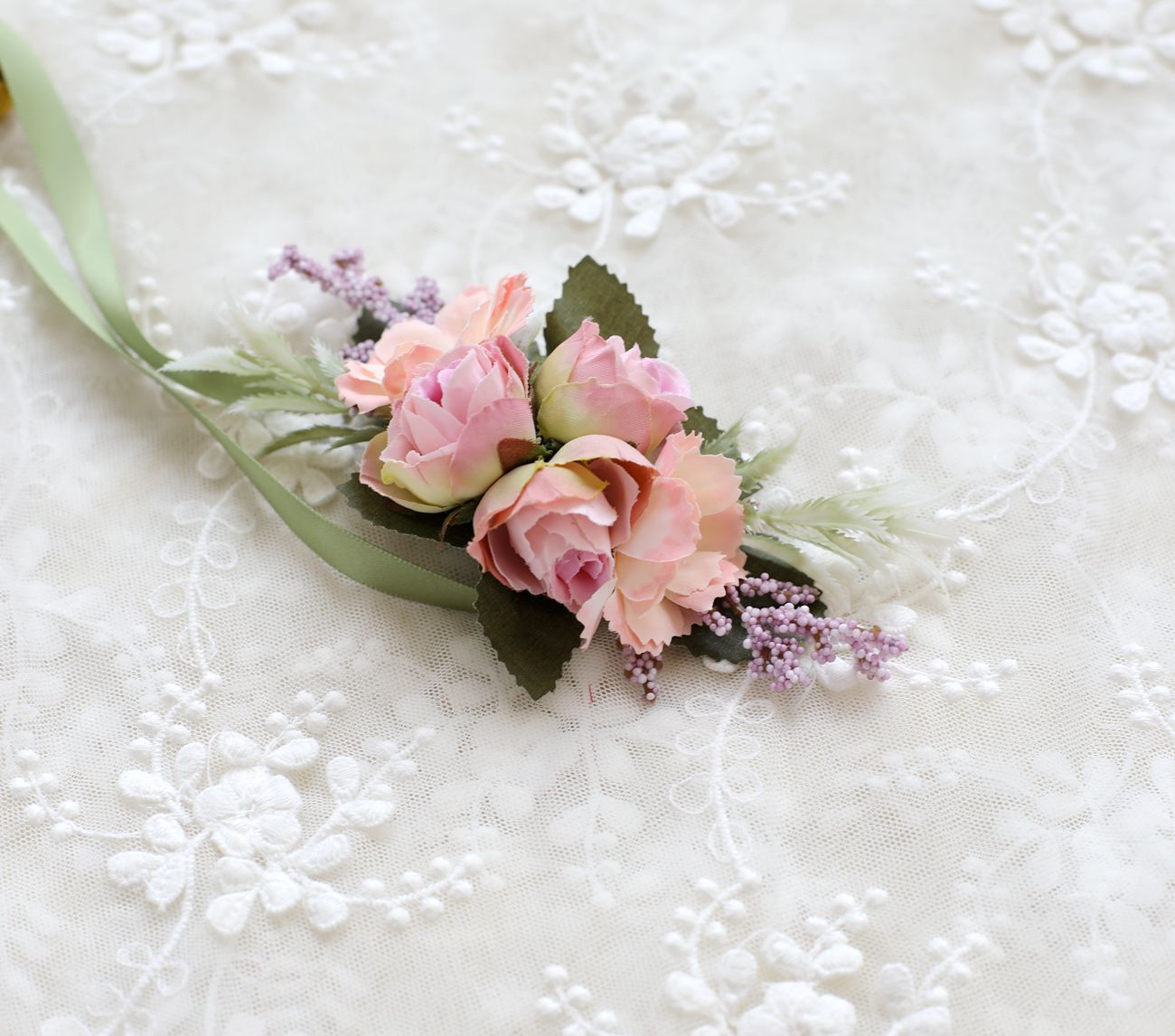 Wedding Wrist Flower Corsage - view 6