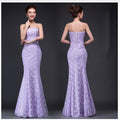 Sequin Mermaid Evening Dress - view 1