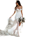 Lace Fishtail Wedding Dress