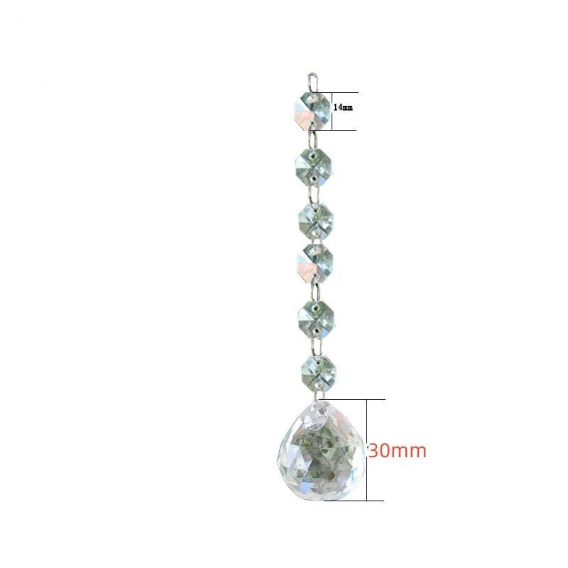 Hanging Crystal Snowflake Decoration - view 7
