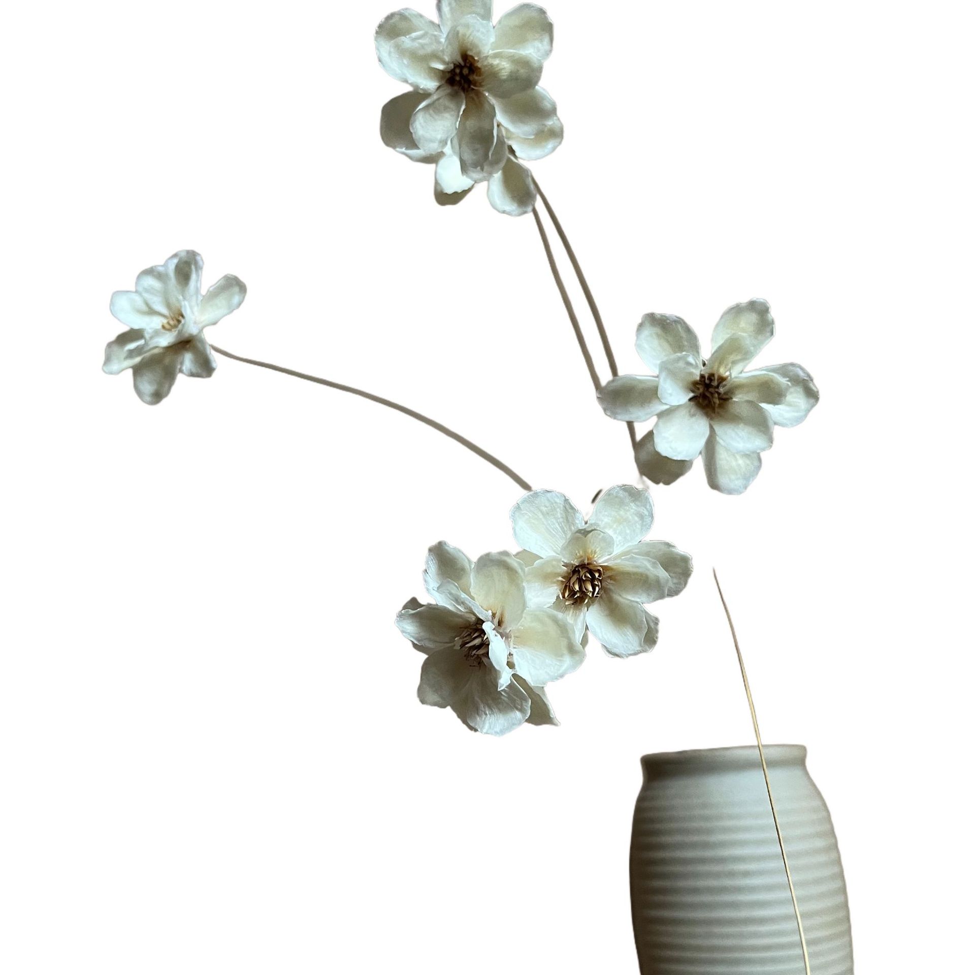Red Artificial Blossom Flower Stems - view 2