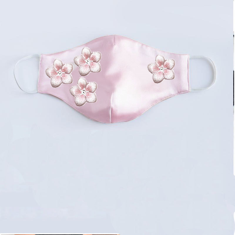Floral Wedding Face Mask - view 2