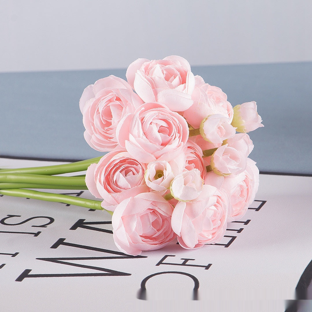 Silk Tea Rose Artificial Wedding Flowers - view 2