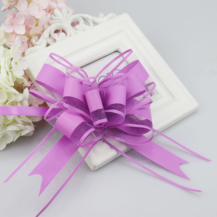 Organza Pull-Bow Ribbon for Wedding Decoration - view 4