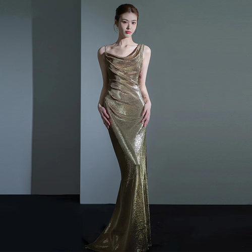 Sequin Mermaid Evening Dress
