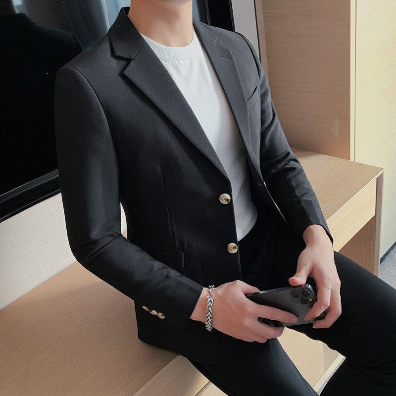 Men's Single-Breasted Two-Button Suit - view 2