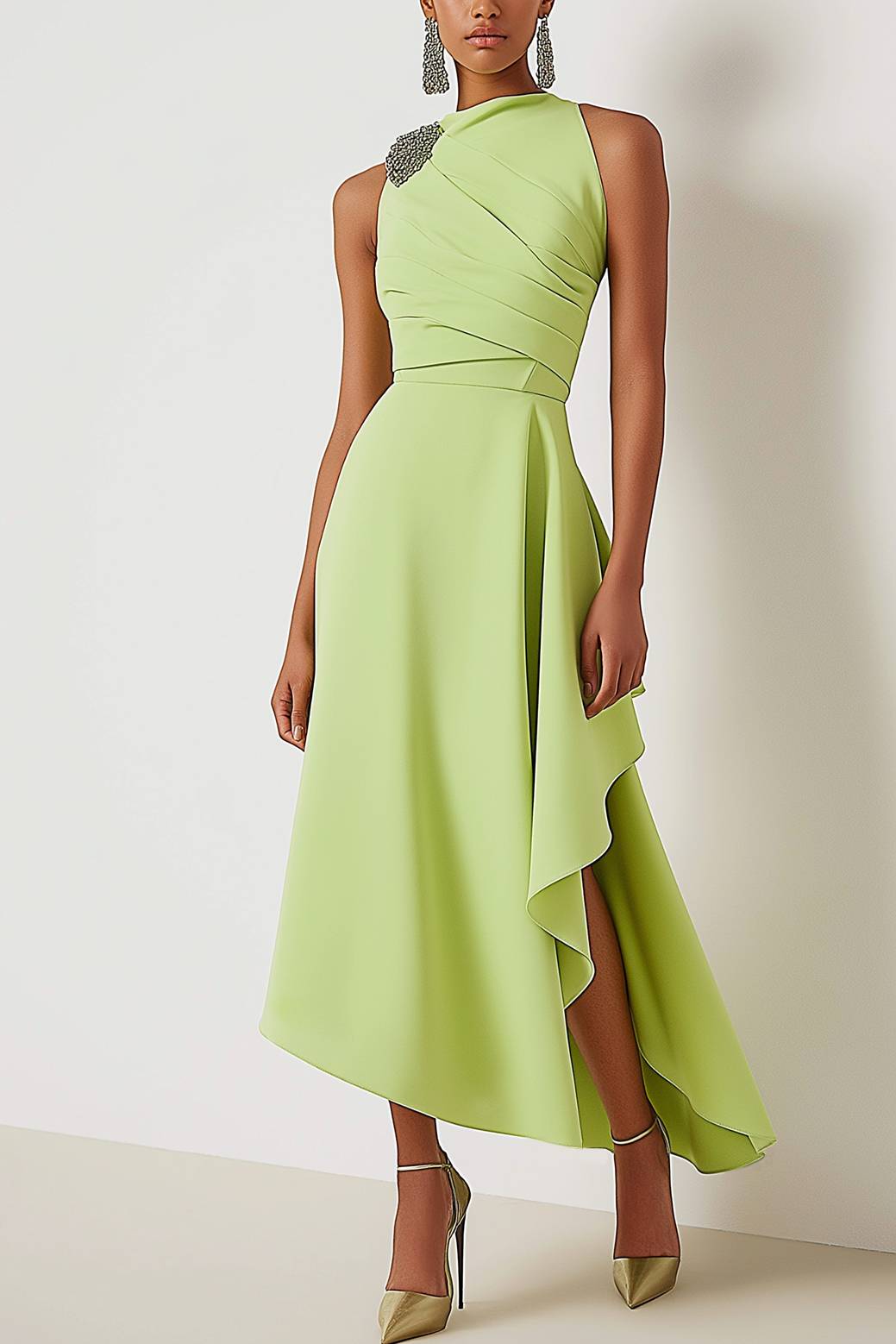 Sleeveless Guest Dress - view 1