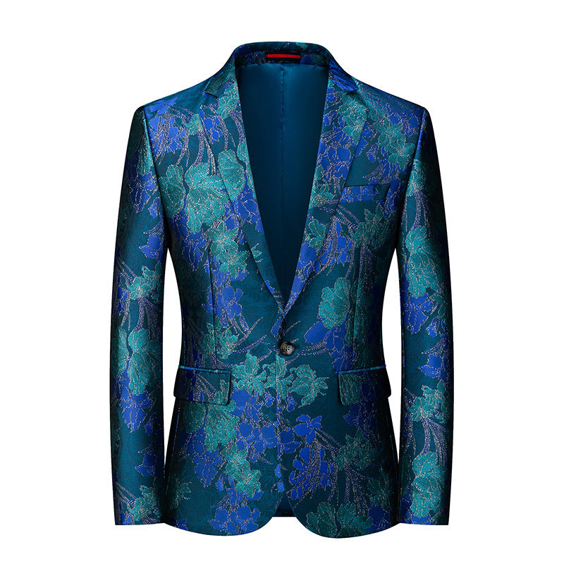 Men's Jacquard Wedding Suit - view 2