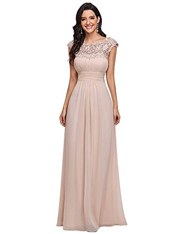 Long Sleeve Lace Bridesmaid Dress - view 2