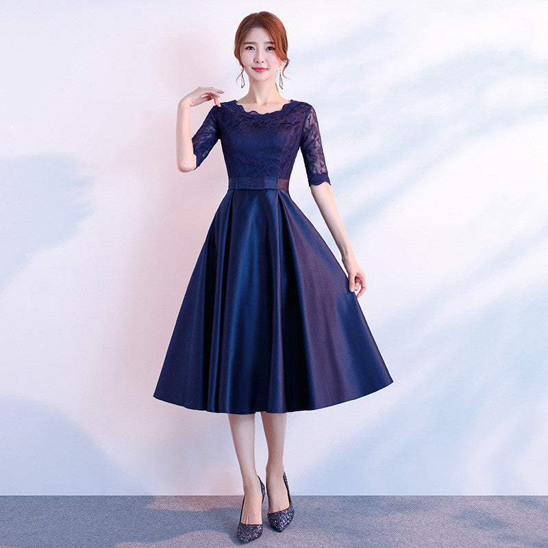 Long Sleeve Evening Dress - view 8
