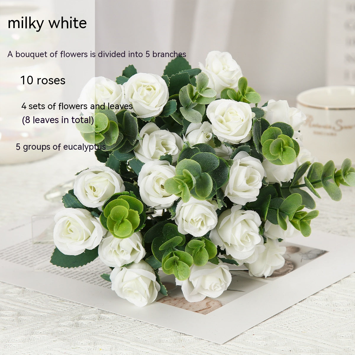 Living Room Artificial Wedding Flowers - view 5